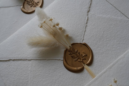 Preserved Flower Wax Seals